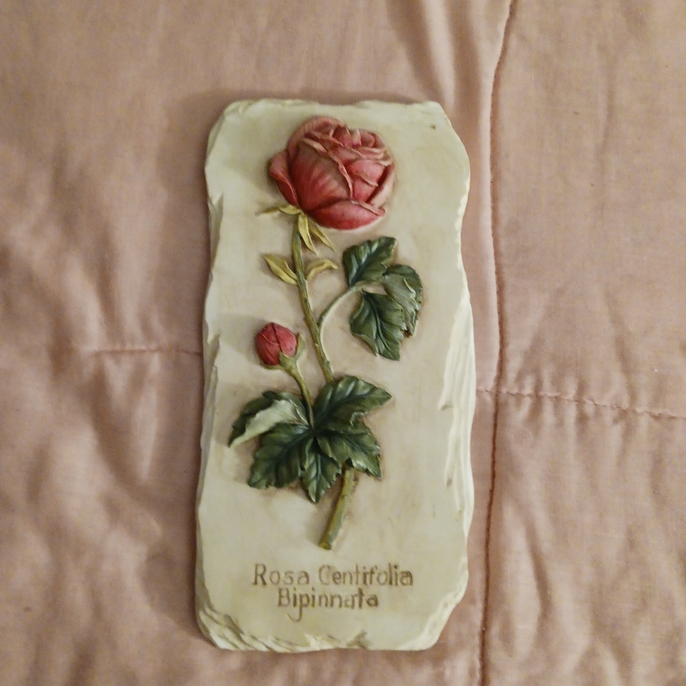 Set of 2 Lily Flower & Rose Decorative Wall Hangings – DECOLINE New York… - Picture 8 of 12